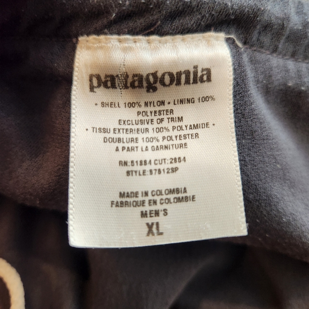 Patagonia Gray Lined Mens Athletic Shorts Size XL - Picture 5 of 7